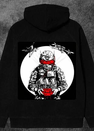 Худи милитари унисекс, без флиса, размер s - xxl
