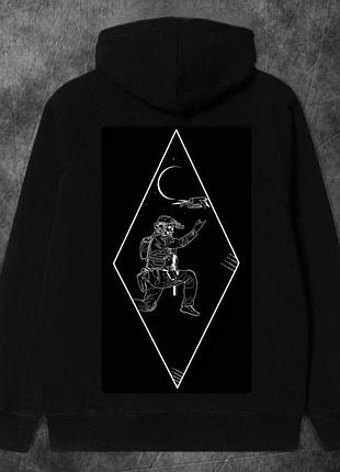 Худи милитари унисекс, без флиса, размер s - xxl