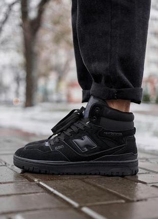 Зимові кросівки чоловічі no brend чорний (nb650 1 black (43 (28,5 см))