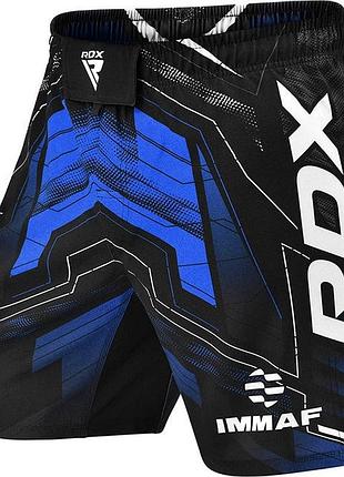 Шорти для mma rdx mss-imf одобрены immaf blue xl