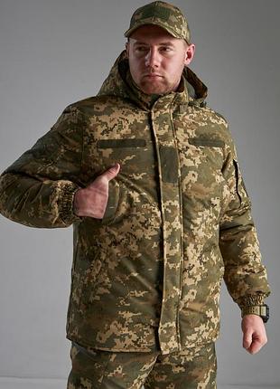 Тактична зимова куртка піксель "tactical winterguard pro-x" 50/4 розмір.