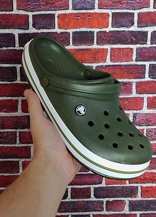 Crocs haki 34 35