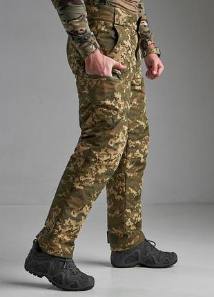 Тактические зимние штаны пиксель"tactical winterguard pro-x" 50/4 размер. 58/4