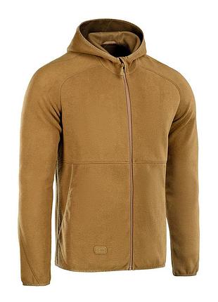 M-tac кофта lite microfleece hoodie coyote brown s