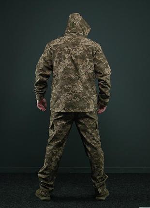 Демисезонный костюм softshell kiborg пиксель 8