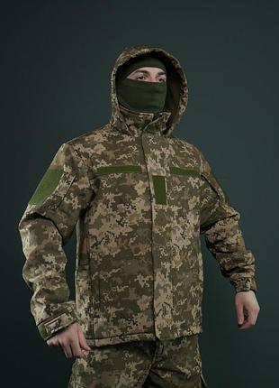 Демисезонный костюм softshell kiborg пиксель 9