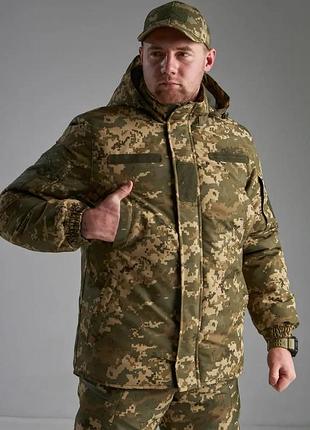 Тактична зимова куртка піксель "tactical winterguard pro-x" 50/4 розмір.