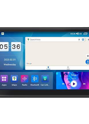 Штатна магнітола lesko сумісна з fiat panda ii 2003-2012г 9" 4/64gb carplay 4g wi-fi gps prime