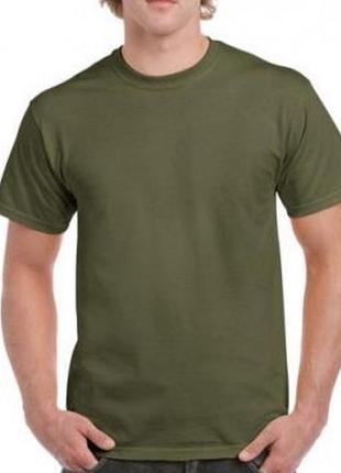 Футболки олива (бавовна) : s, m, l,xl,2xl,3xl xl