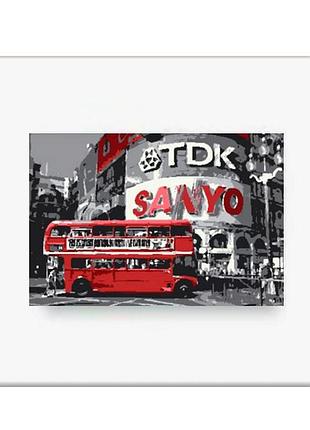 Картина на холсте salvadori arte london piccadilly (31 х 26 см) печать на холсте