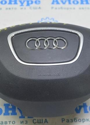 Подушка безопасности airbag в руль водительская audi a6 c7 12-18 черн (01)