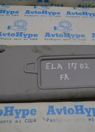 Козырек правый hyundai elantra ad 17-серый