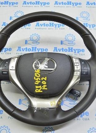 Кермо в зборі lexus rx350 rx450h 13-15 рест шкір коричневий 45130-30700 (02)