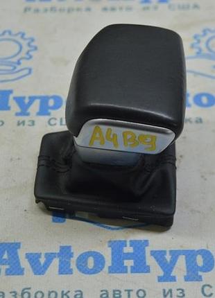 Ручка кпп audi a4 b9 17- кожа, черная