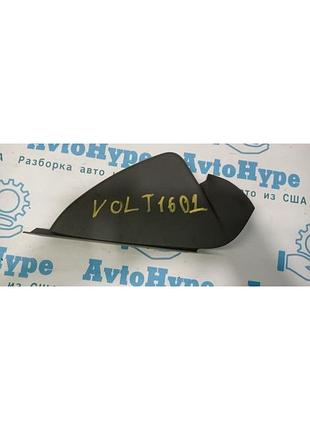 Накладка торпеди бічна права chevrolet volt 16- чорна
