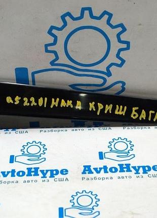 Спойлер задний двери багажника правая накладка audi q5 80a 18-24 черный, глянец