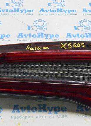 Фонарь внутренний дверь багажника правый bmw x5 g05 19-23 led (01) треснут, оплавлен