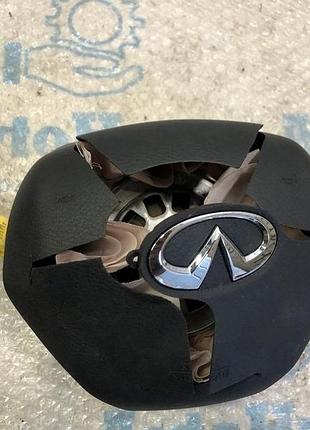 Подушка безпеки airbag у кермо водійська infiniti qx30 17- стрільнувальна, порізана