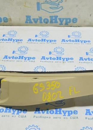 Накладка замка дверей передньої лівої lexus gs300 gs350 gs430 gs450h 06-11 беж (02) тріщина