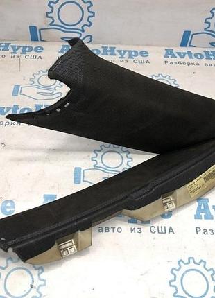 Накладка задней форточки правая audi a4 кузов b8 08-16 черная седан