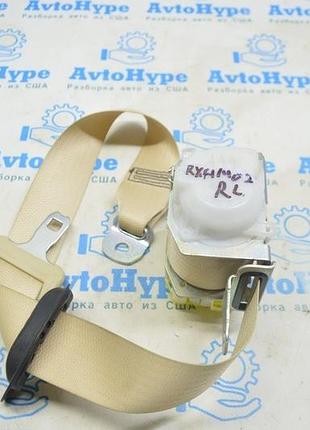 Ремінь безпеки зад лев lexus rx350 rx450h 10-15 беж (02)