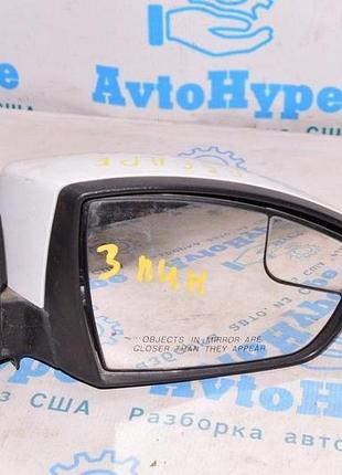 Зеркало боковое правое ford escape mk3 13- без поворотника белое (01) 3пина