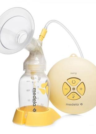 Двухфазный электрический молокоотсос medela swing + соска