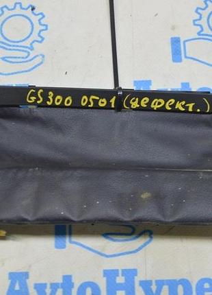 Накладка кермової колонки lexus gs300 gs350 gs430 gs450h 06-11 черн, верх шкіра (01)