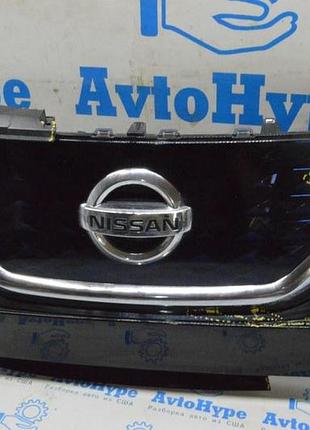Решетка радиатора grill голая nissan leaf 18-22 под радар без камеры (02) трещины