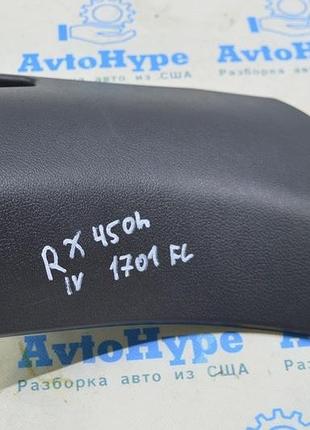 Накладка передньої стійки нижня ліва lexus rx350 rx450h 16-22 чорна (01)