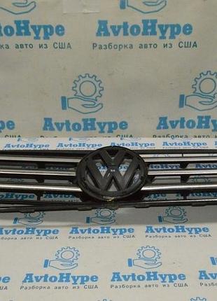 Решетка радиатора grill с эмблемой vw passat b7 usa (05) деф.