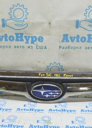 Решітка радіатора grill у зборі subaru forester 19- sk верх хром (01)
