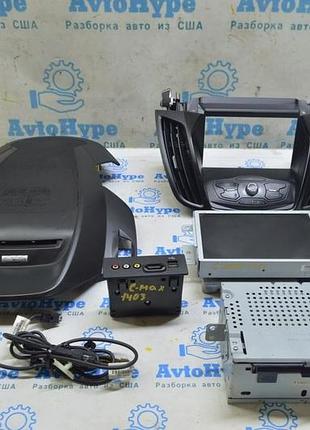 Sync 2 в сборе рамка,хаб,дисплей,проводка,кронштейн (не sony) ford c-max mk2 13-(03)
