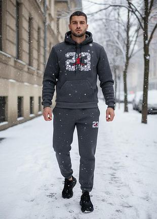 Костюм jordan grey зима