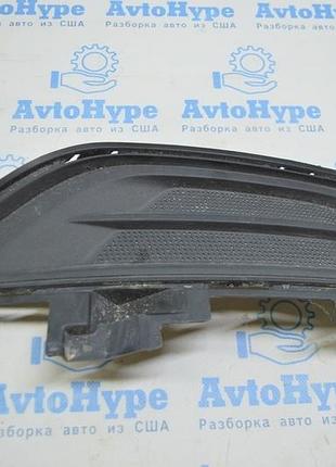 Молдинг переднего бампера прав ford fusion mk5 17-18 без птф