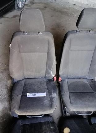Пассажирское сидение ford focus mk3 15-18 черн тряпка