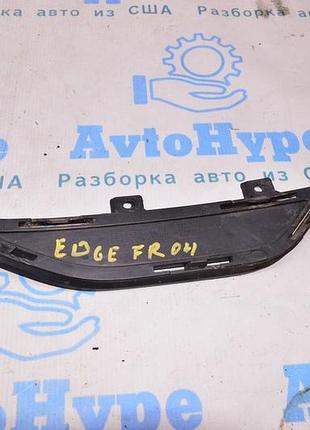 Вставка переднего бампера нижняя правая ford edge 16-18 дорест