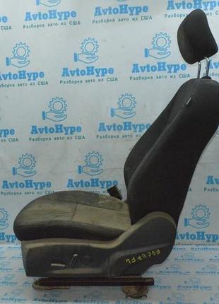 Водительское сидение ford focus mk3 15-18 черн тряпка (07) топляк