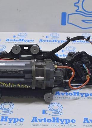Компрессор пневмоподвески audi e-tron (q8) gen 18-23 с кронштейном и блоком