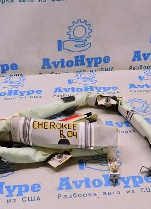 Подушка безопасности airbag боковая шторка правая jeep cherokee kl 14-