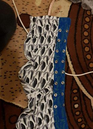 Юбка мини заклепки 5