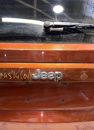 Молдинг-дверцята багажника jeep compass 11-16 з підсвіткою номера