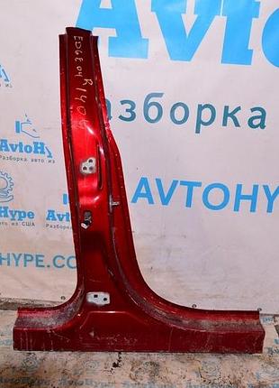 Стойка кузовная центральная правая ford edge 16- (04) красный цвет rr ссадины