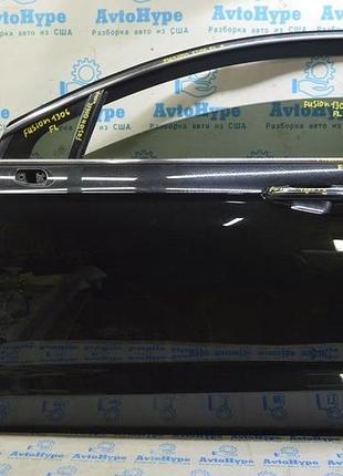 Дверь в сборе передняя левая ford fusion mk5 13-20 черный uh (06) без зеркала и карты