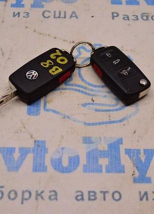 Ключ vw passat b8 usa 4 кнопки раскладной (02)