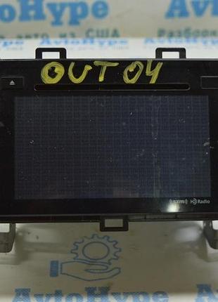 Магнітофон радіодисплей subaru outback 15-17 fujitsu ten (04) 86201al64a