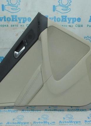 Обшивка двери (карточка) зад лев vw tiguan 09-17 беж (08)