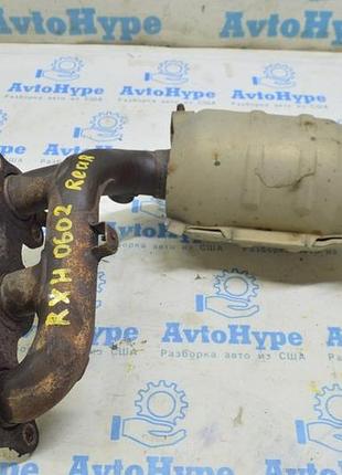 Колектор випускний задній із каталізатором lexus rx400h 06-09 (02)