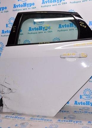 Дверь голая зад лев ford focus mk3 11-18 (06) белый цвет yz деф снизу слева