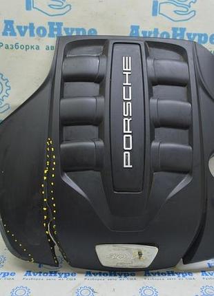 Накладка двигателя porsche panamera 10-16 3.0d (01) надрывы